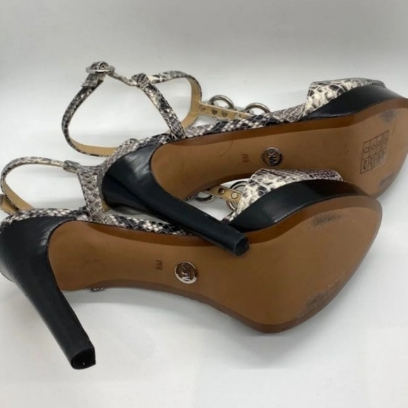 Michael Kors Snake Print Heels - Picture 10 of 12